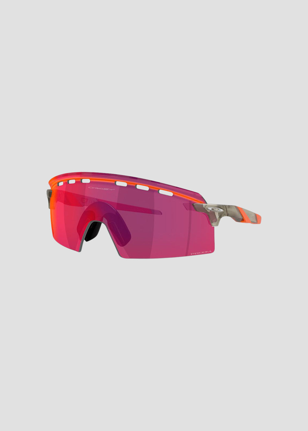 Oakley Encoder Strike Vented ~ Matte Grey/Orange INK
