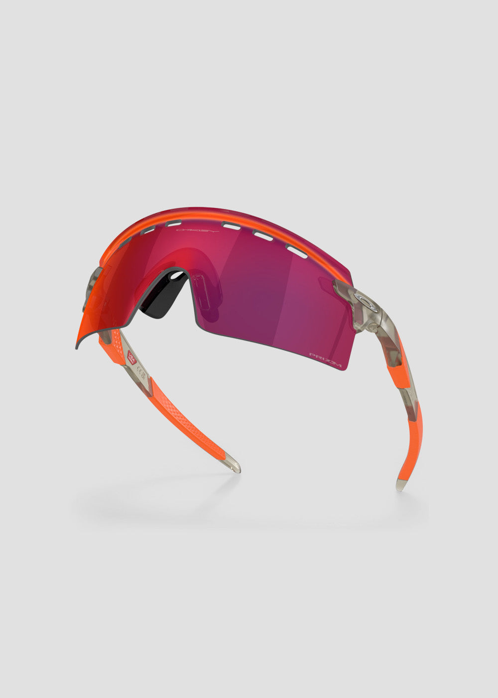 Oakley Encoder Strike Vented ~ Matte Grey/Orange INK