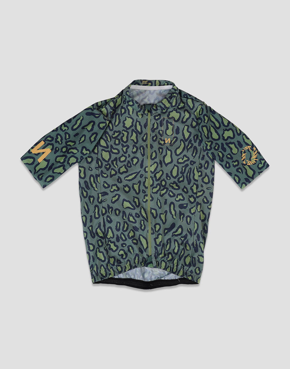 Optimal jersey ~ Green Leopard