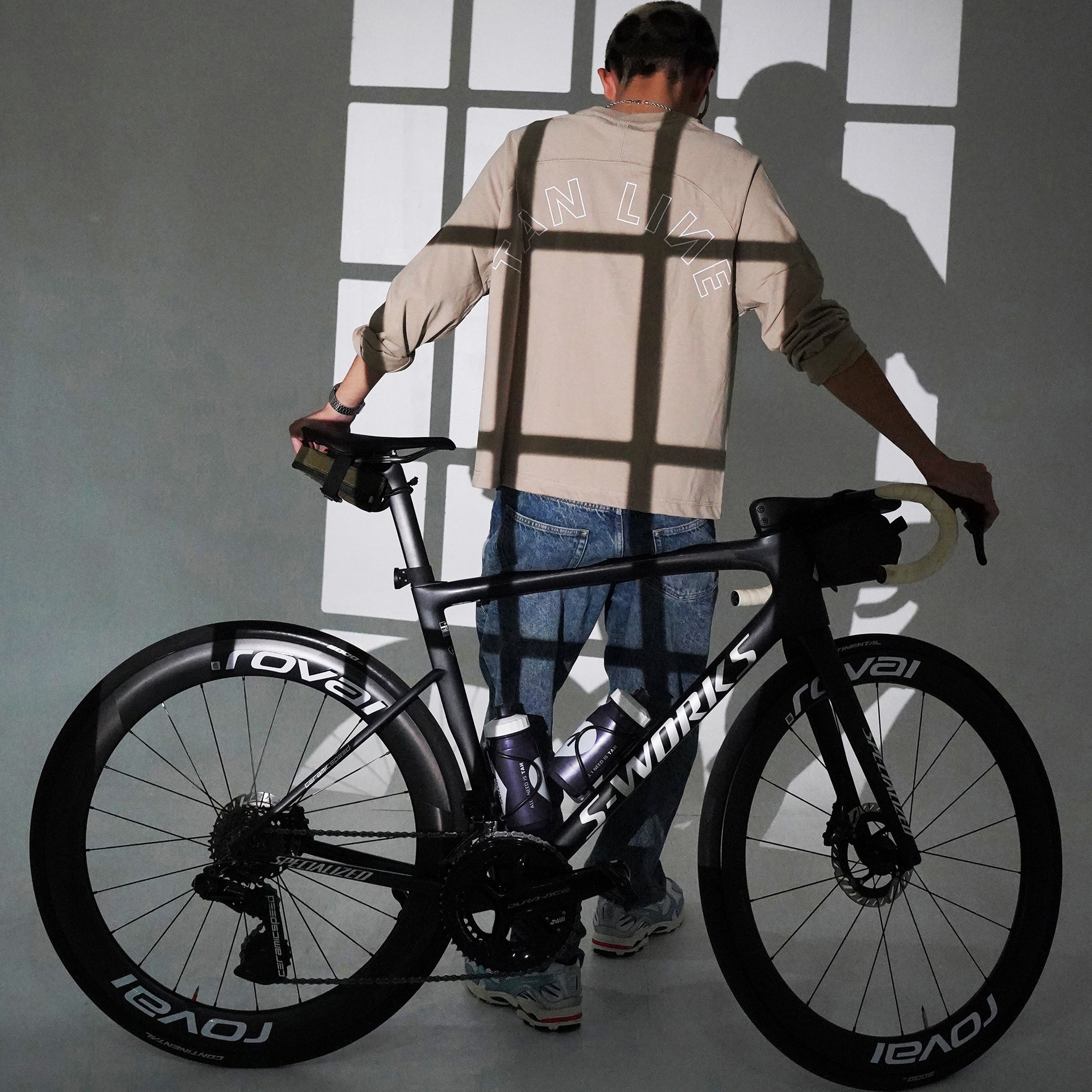 Signature Tee LS - Beige