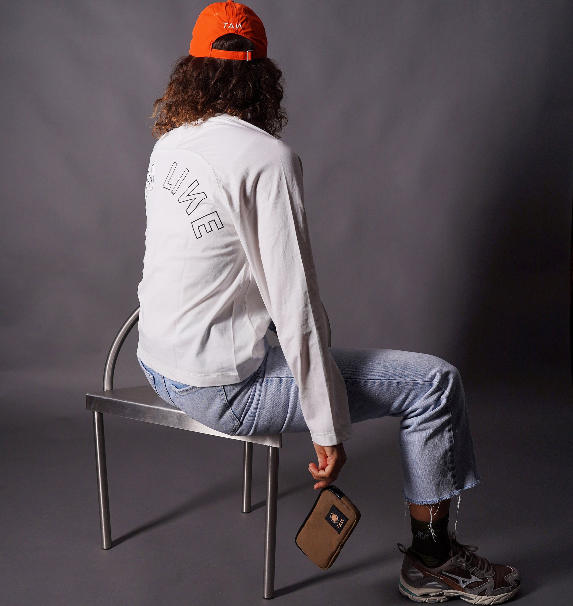 Signature Tee LS - White