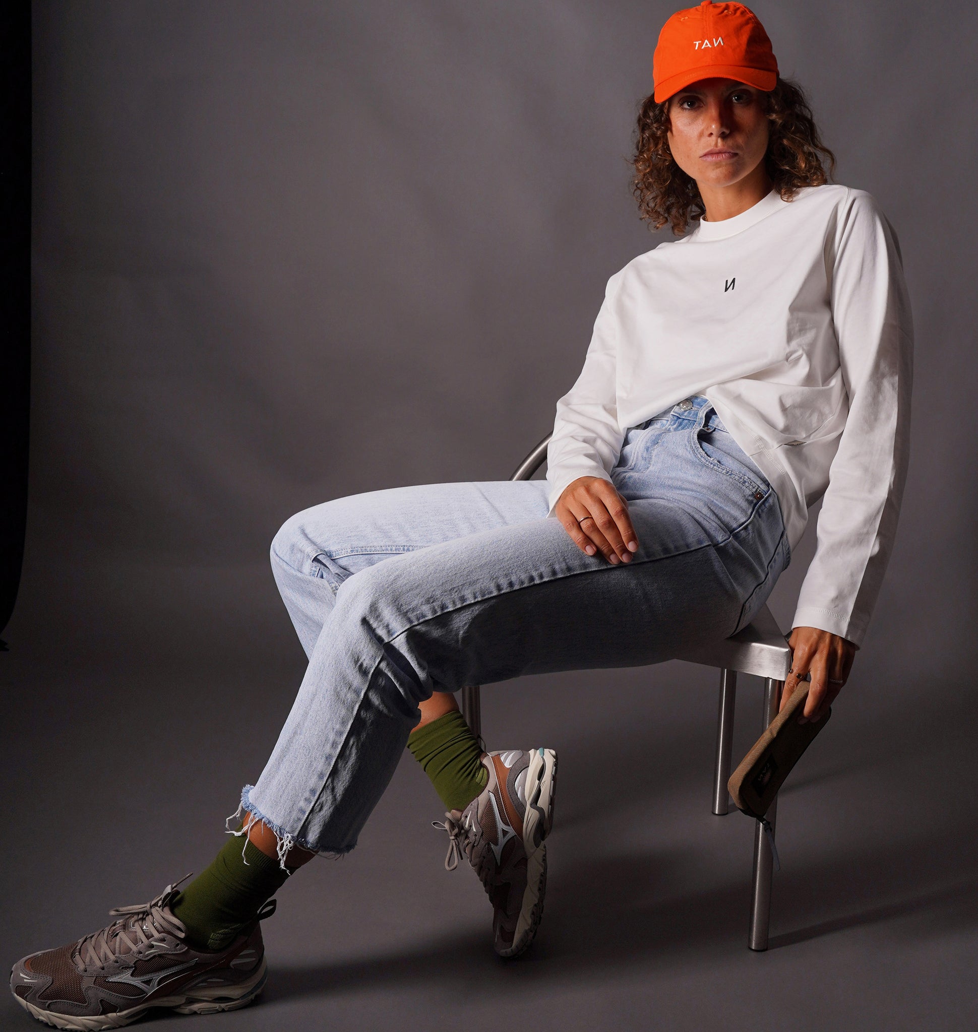 Signature Tee LS - White