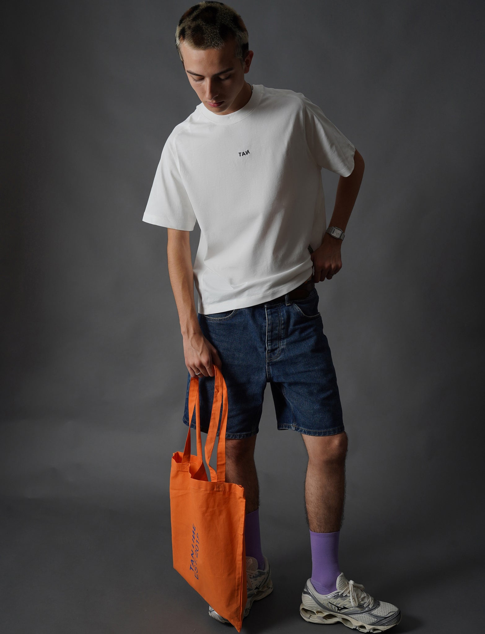 Signature Tee - Raw White