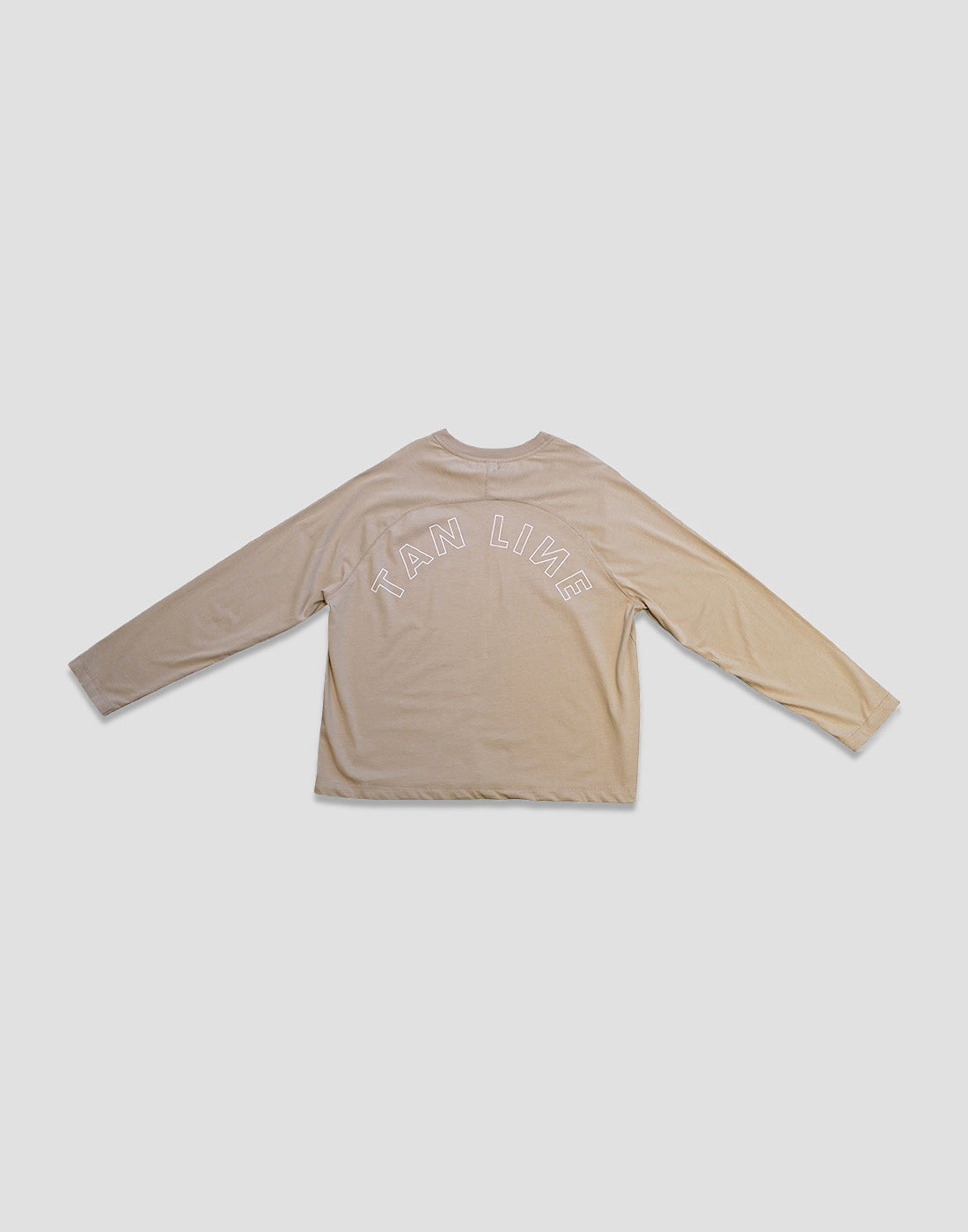 Signature Tee LS - Beige
