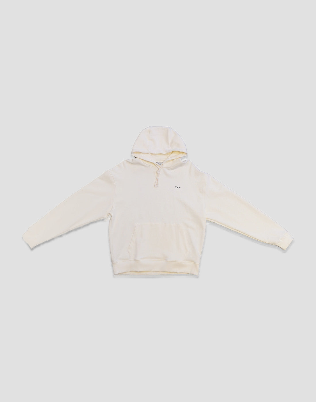 Signature hoodie Raw White