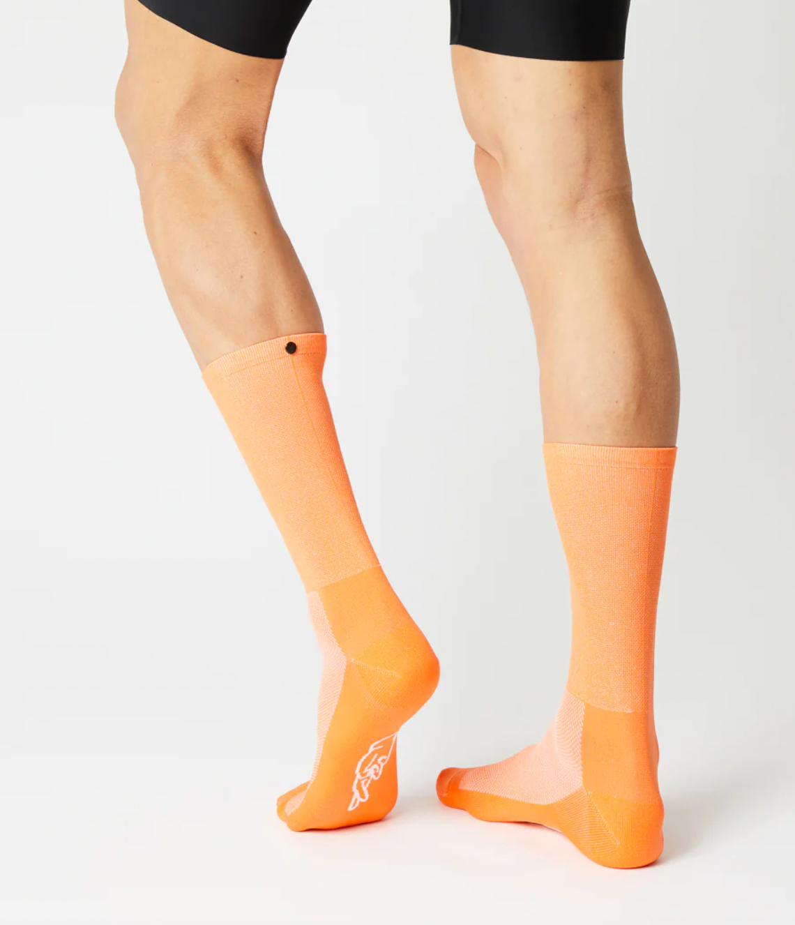 Fingerscrossed Classic socks ~ Mandarine