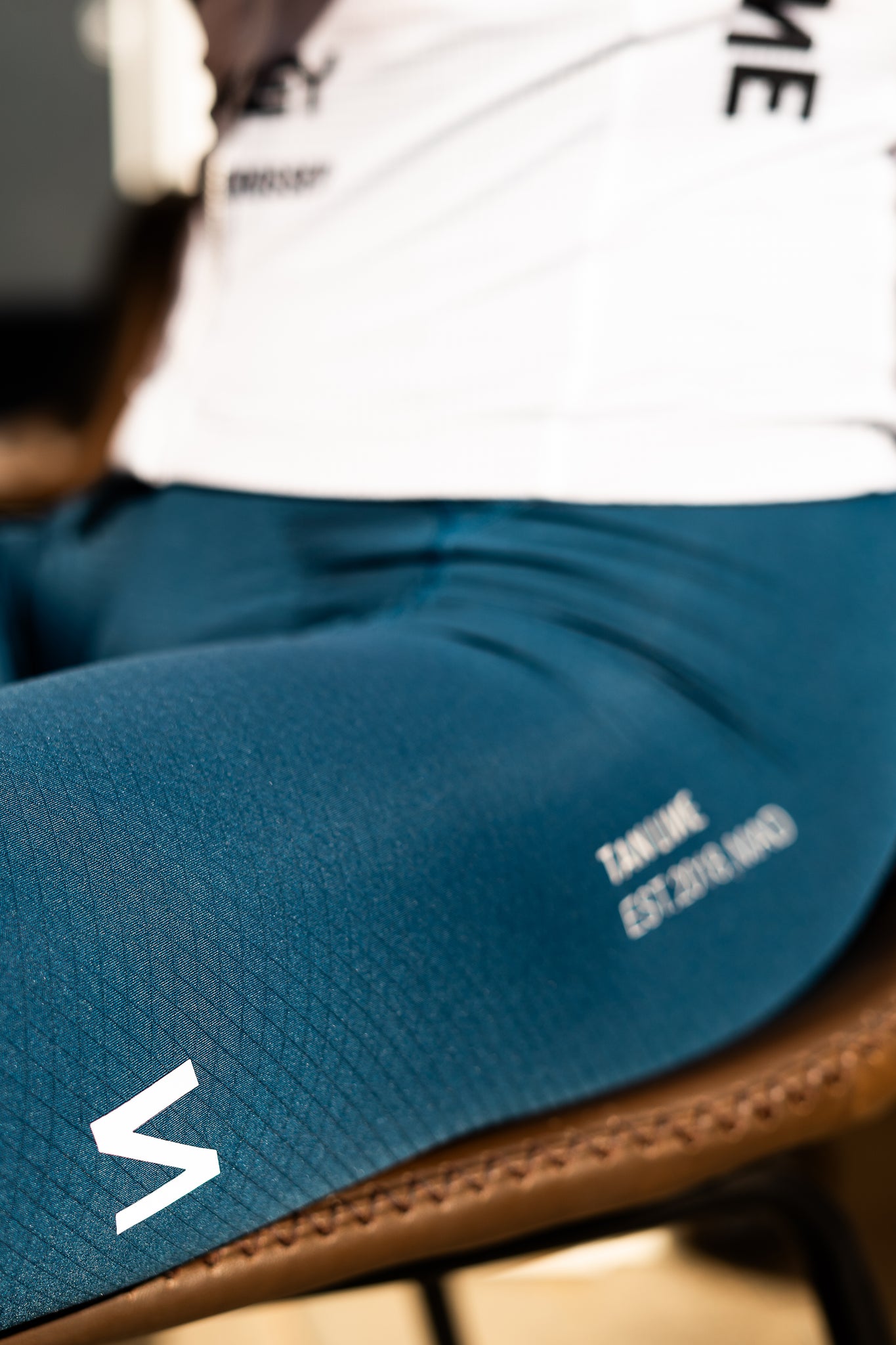 Pristine bib shorts ~ Peacock blue