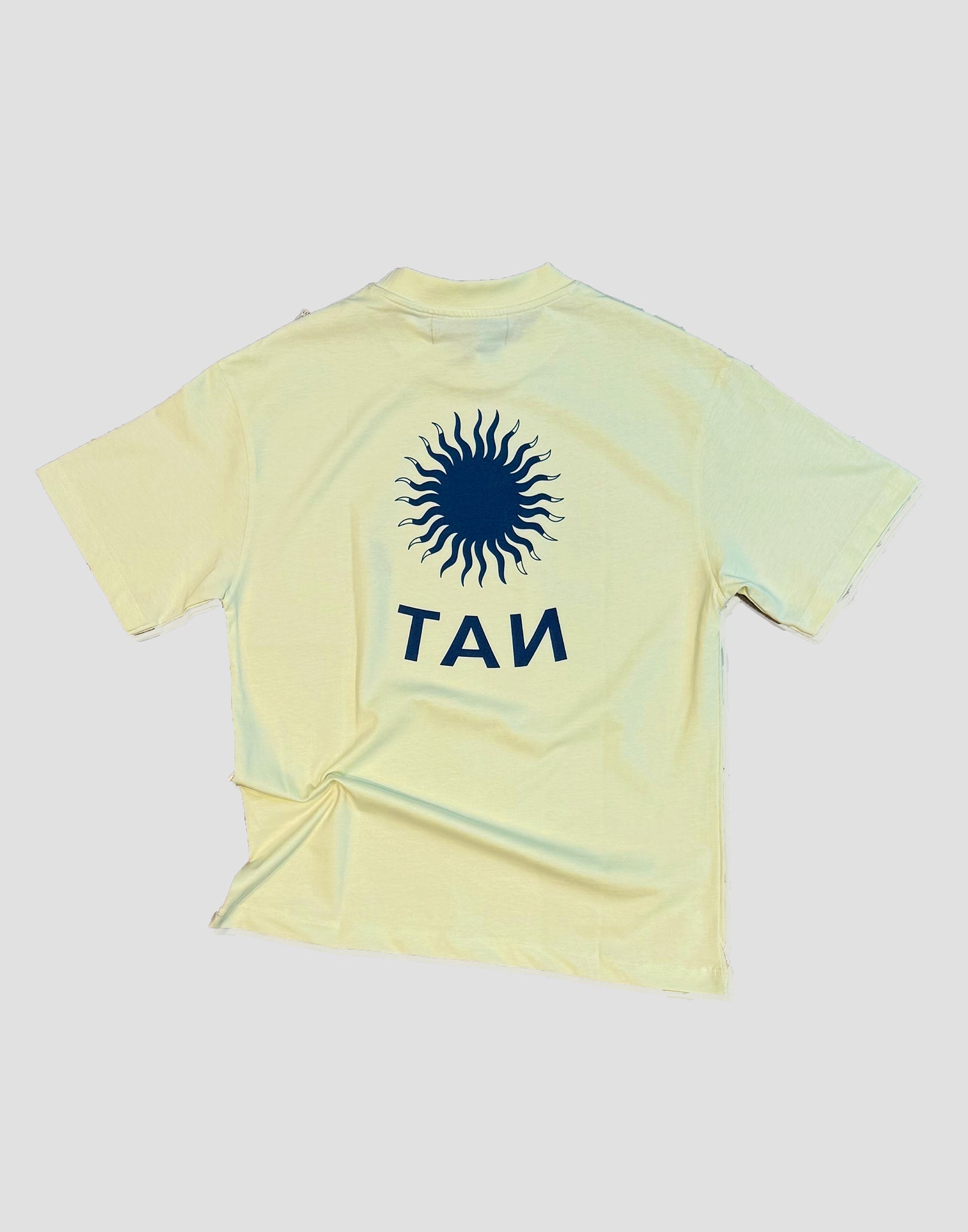 TAN SUN tee ~ Lime