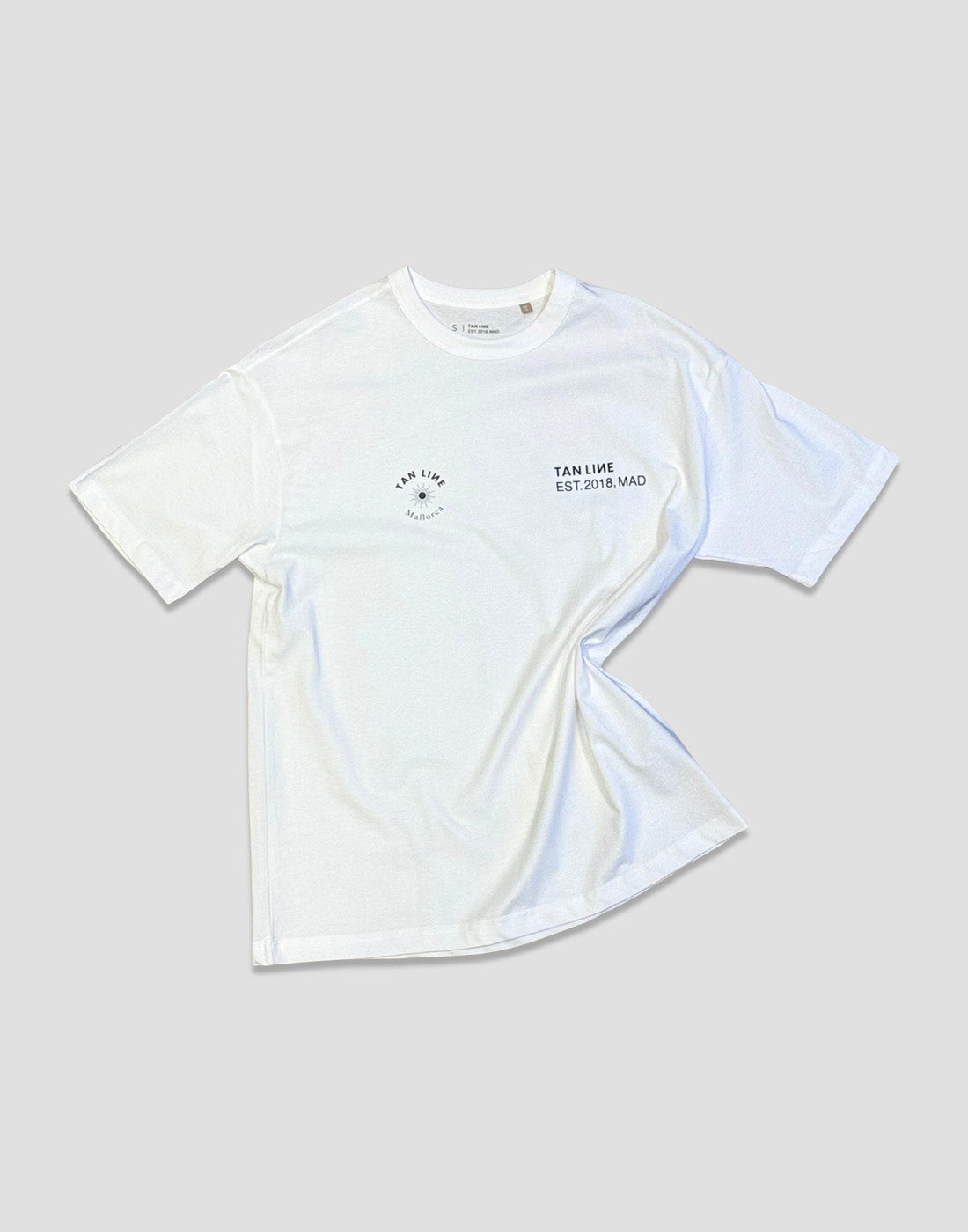 Bottle Run tee ~ White