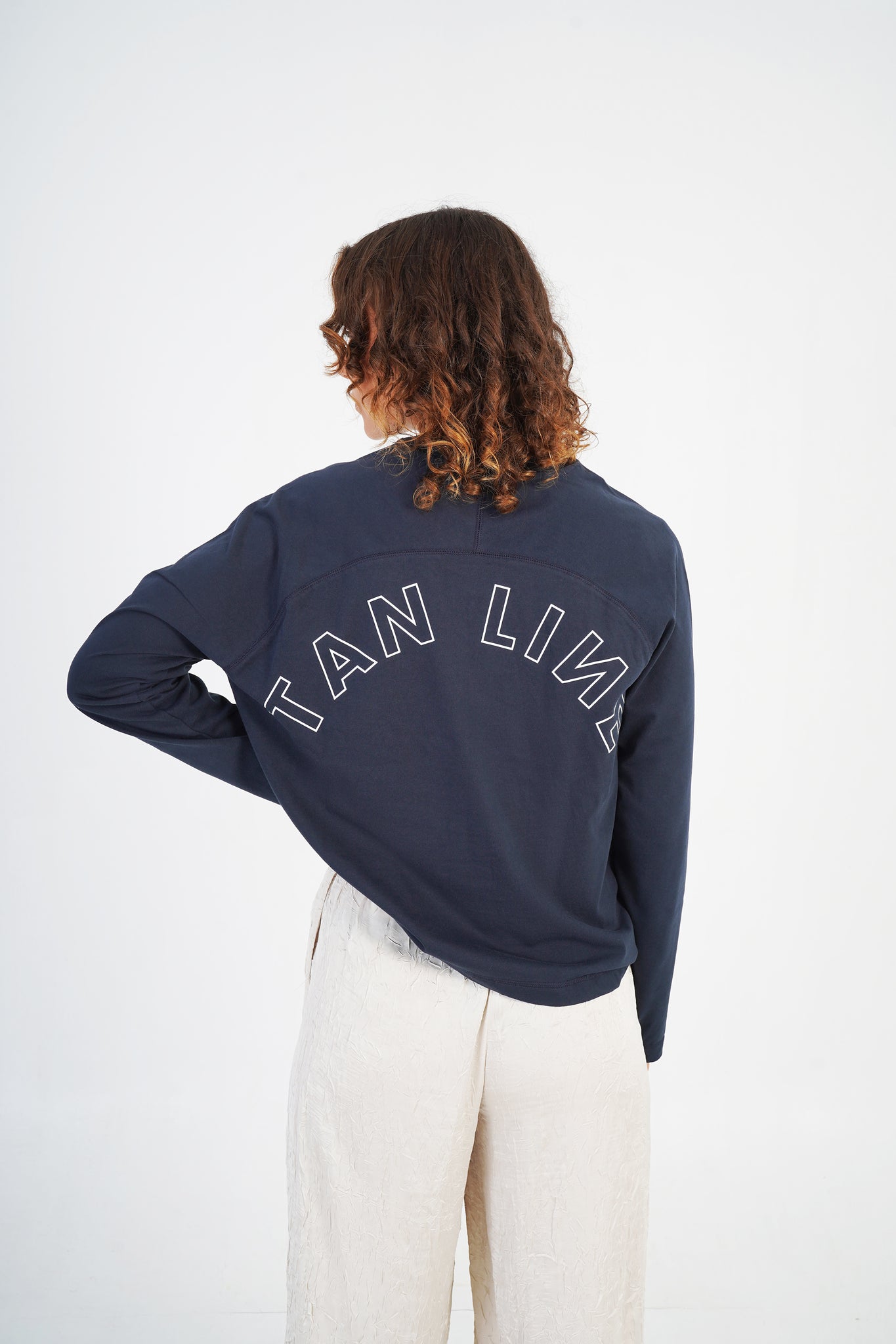 Signature Tee LS - Navy