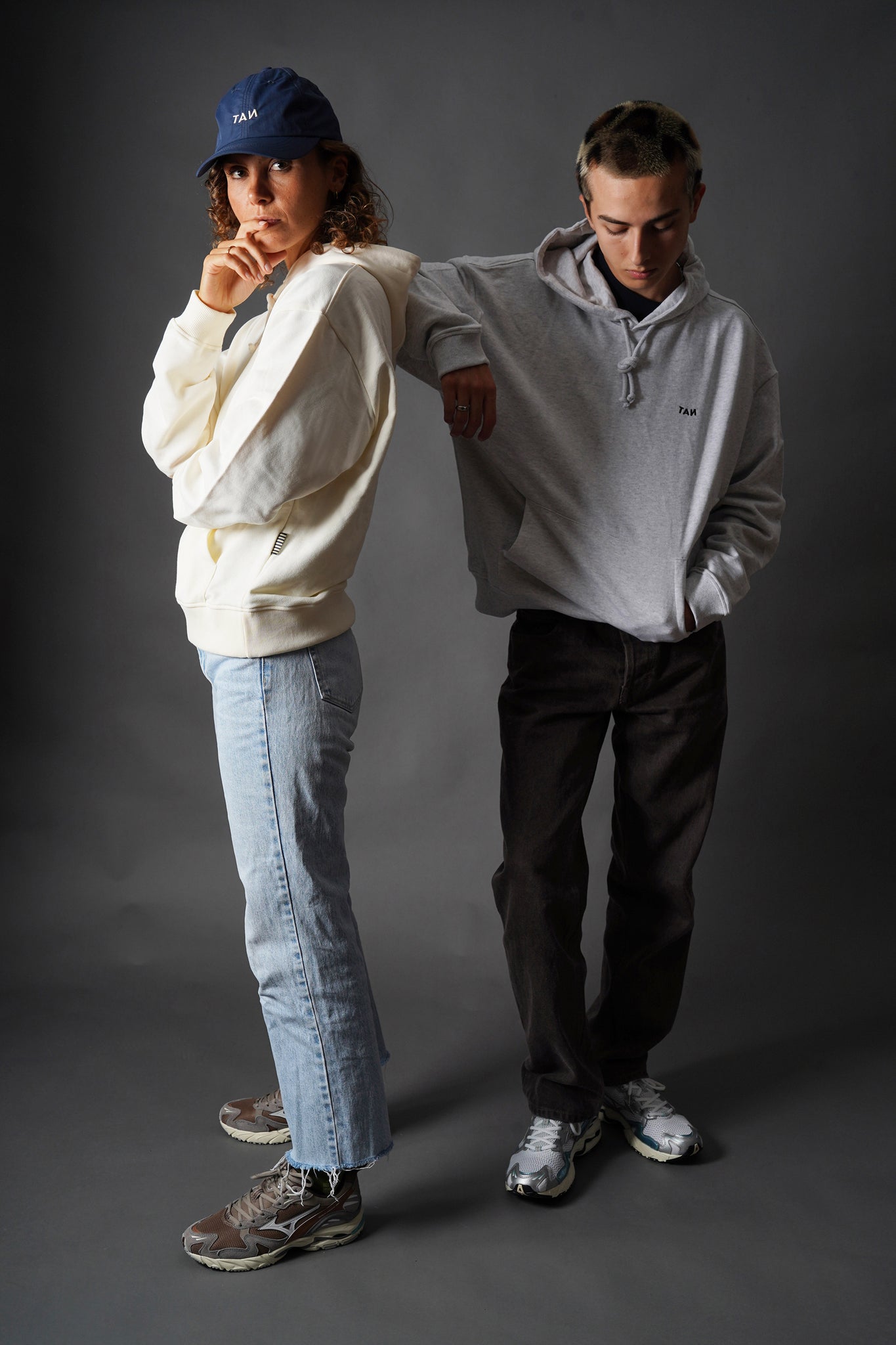 Signature hoodie Grey