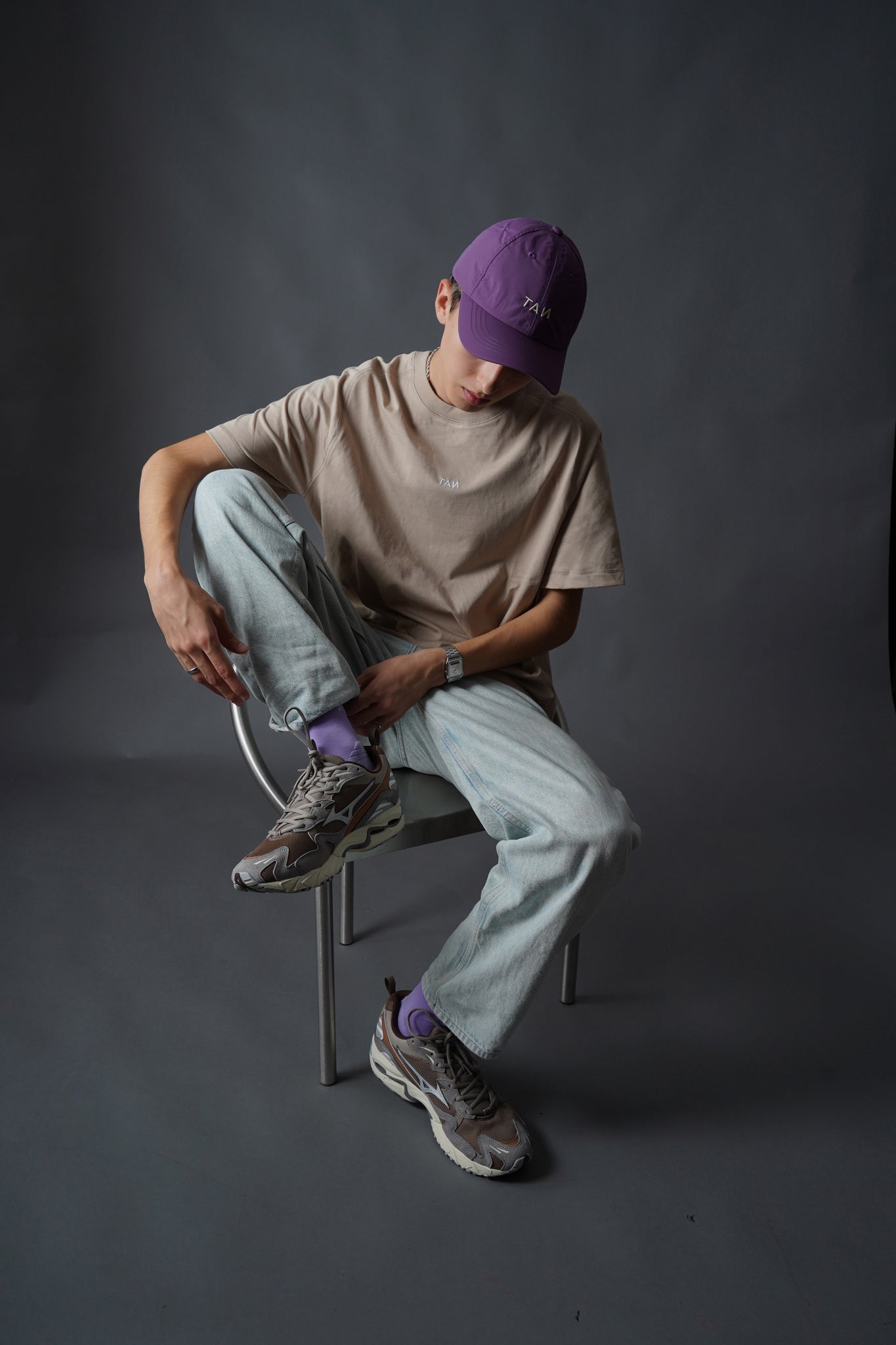 Signature Tee - Sand