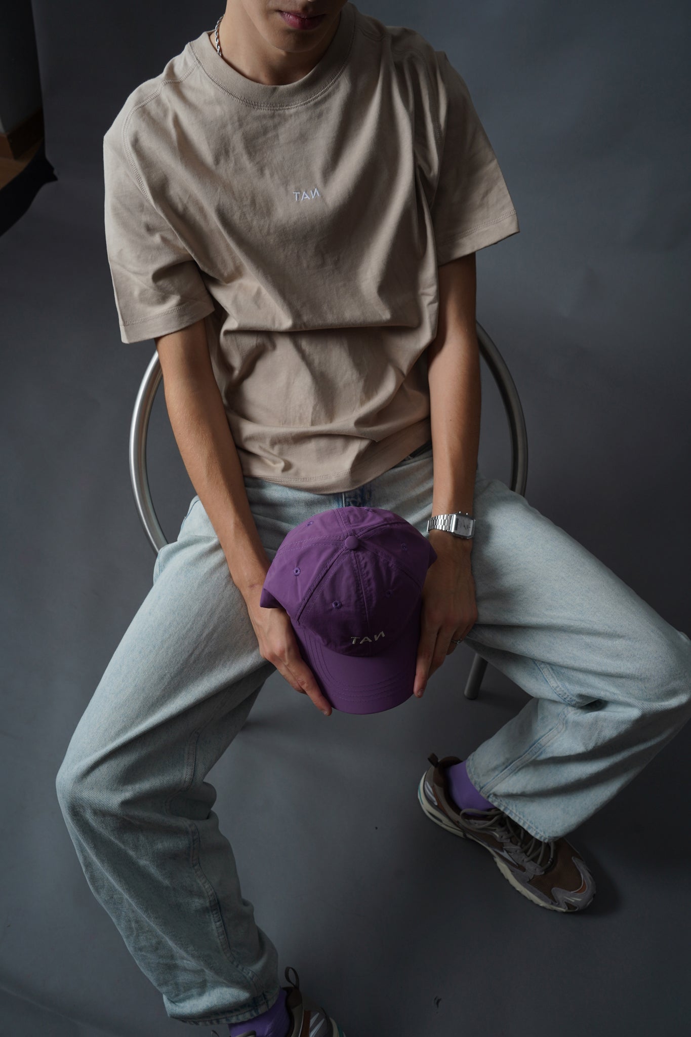 Signature Tee - Sand