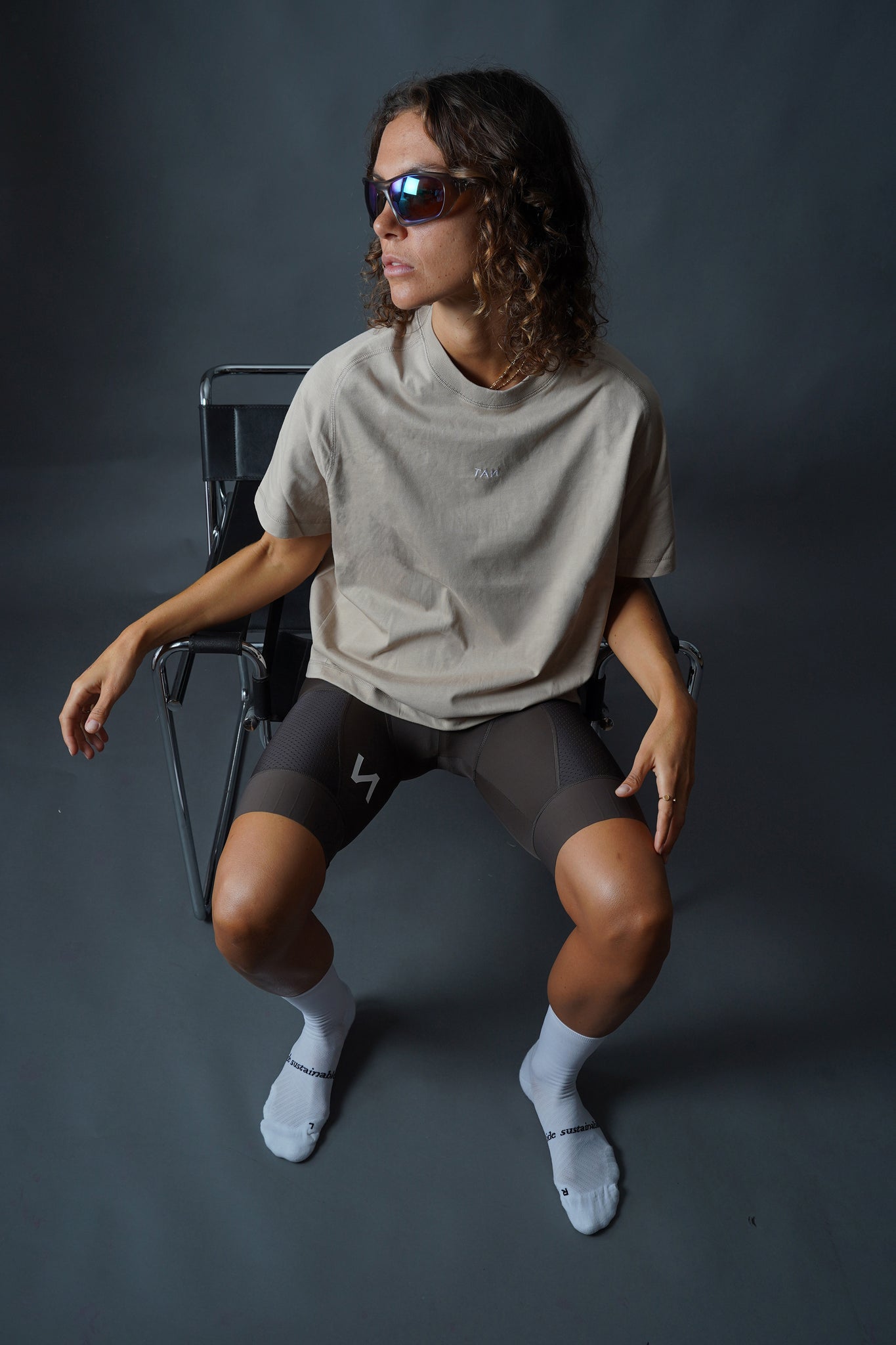 Signature Tee - Sand