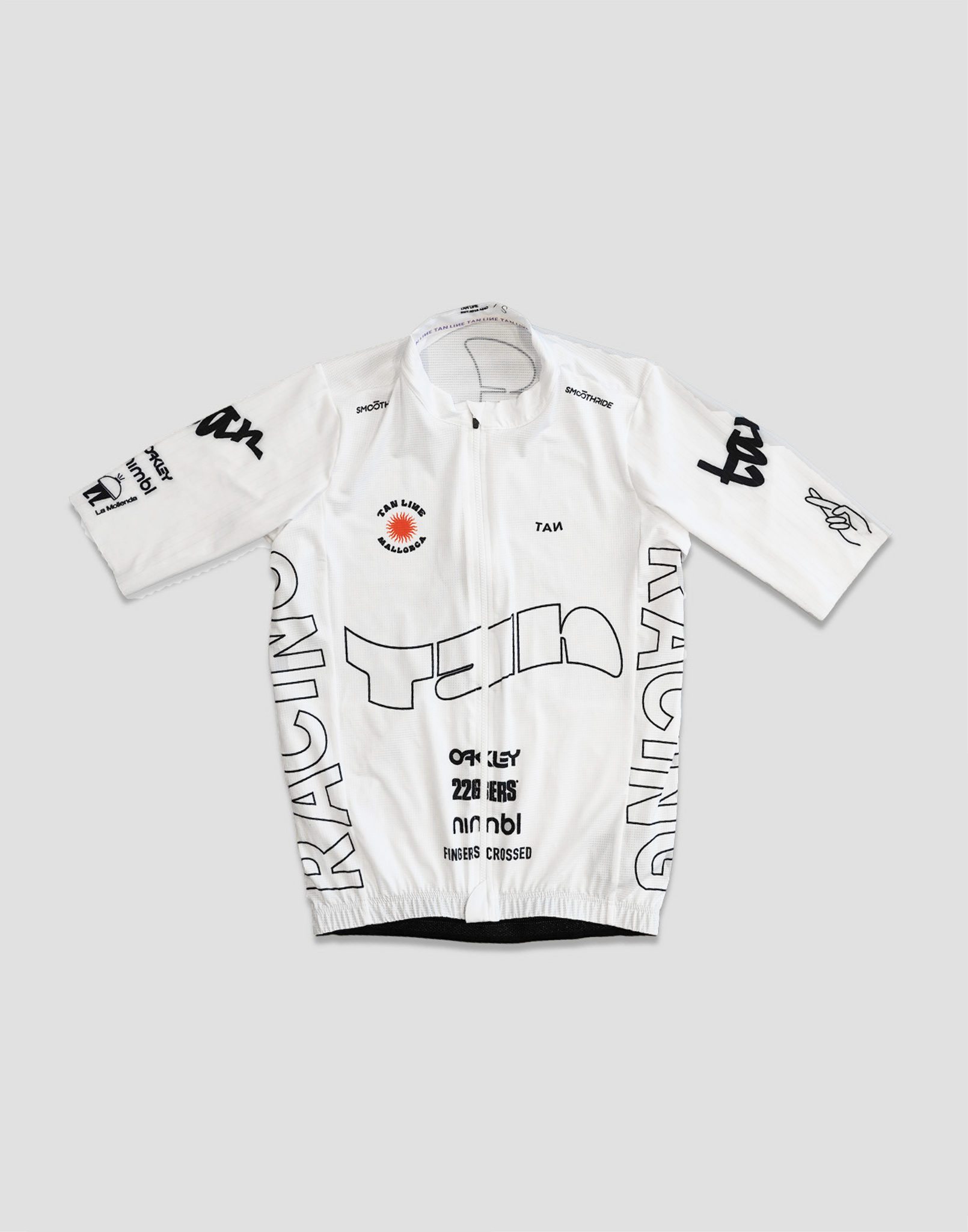 Optimal jersey ~ White Mallorca Flagship