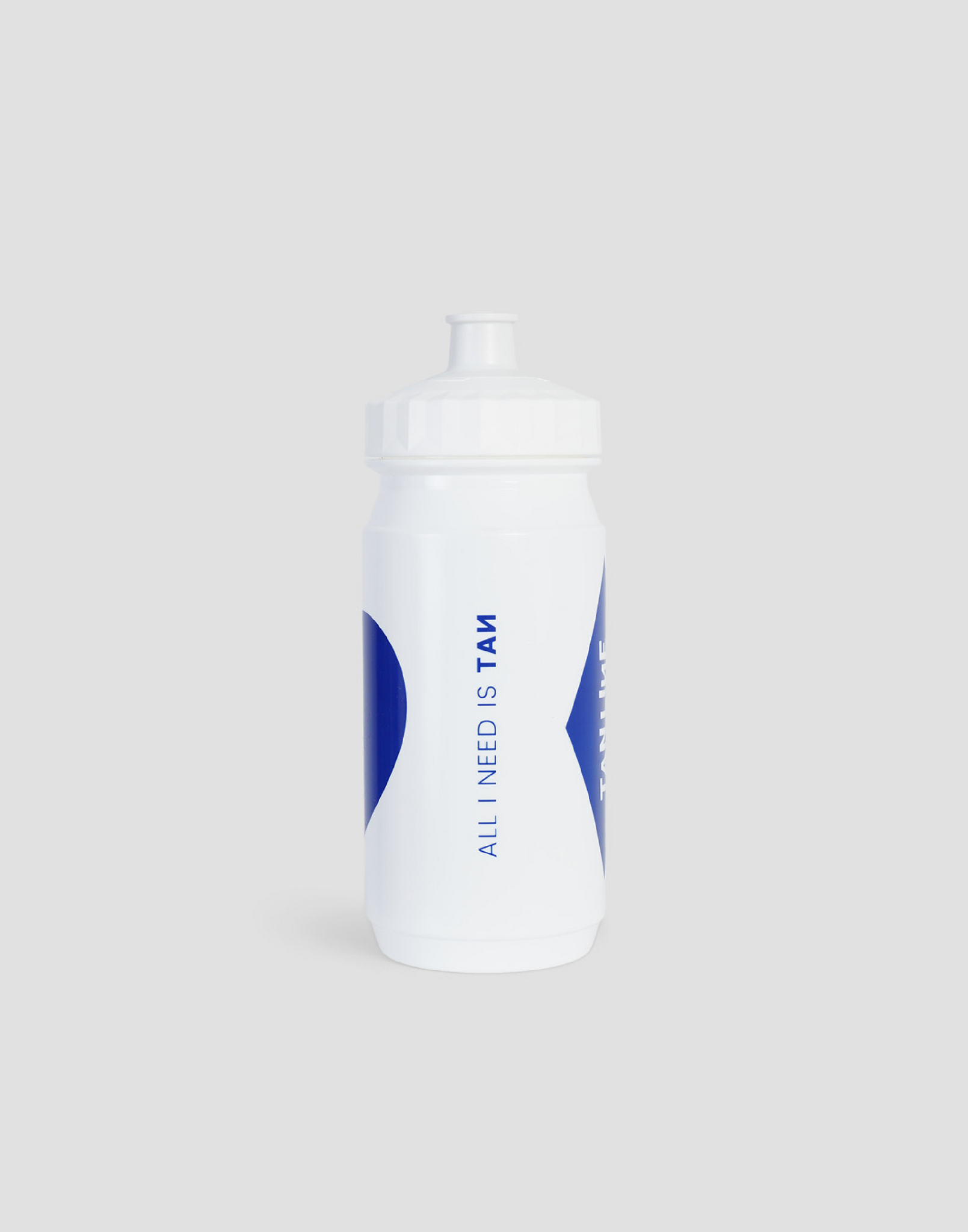Bidón Heart logos azul ~ Blanco 550ml